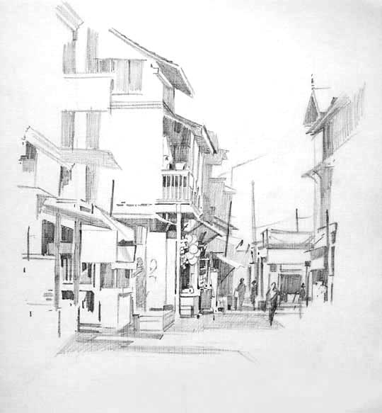 Outdoor Sketches by Rahul Deshpande