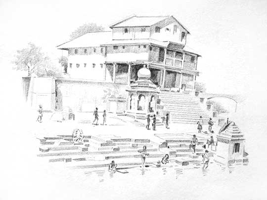 Outdoor Sketches by Rahul Deshpande