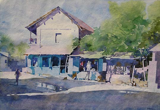 Watercolour by Rahul Deshpande