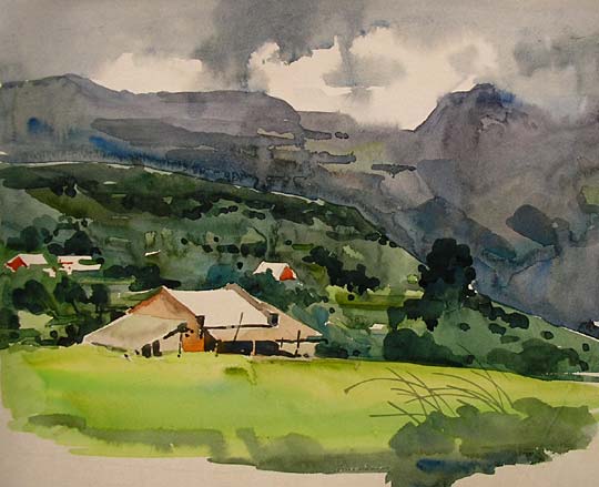 Watercolour by Rahul Deshpande