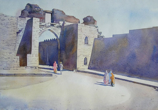 Watercolour by Rahul Deshpande