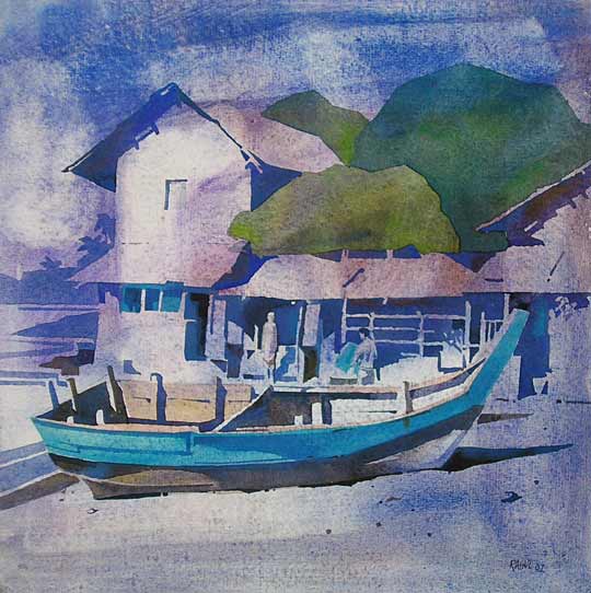 Watercolour by Rahul Deshpande