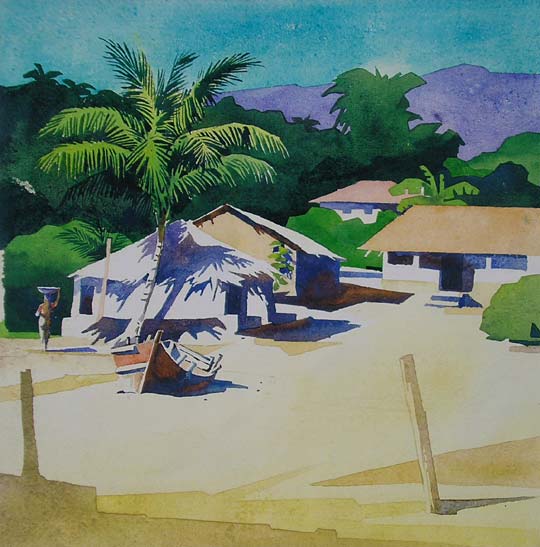 Watercolour by Rahul Deshpande