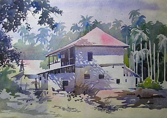 Watercolour by Rahul Deshpande