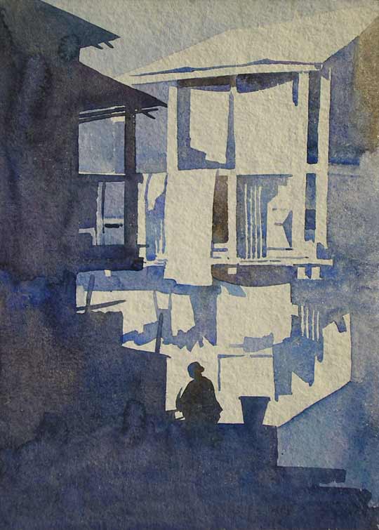 Watercolour by Rahul Deshpande